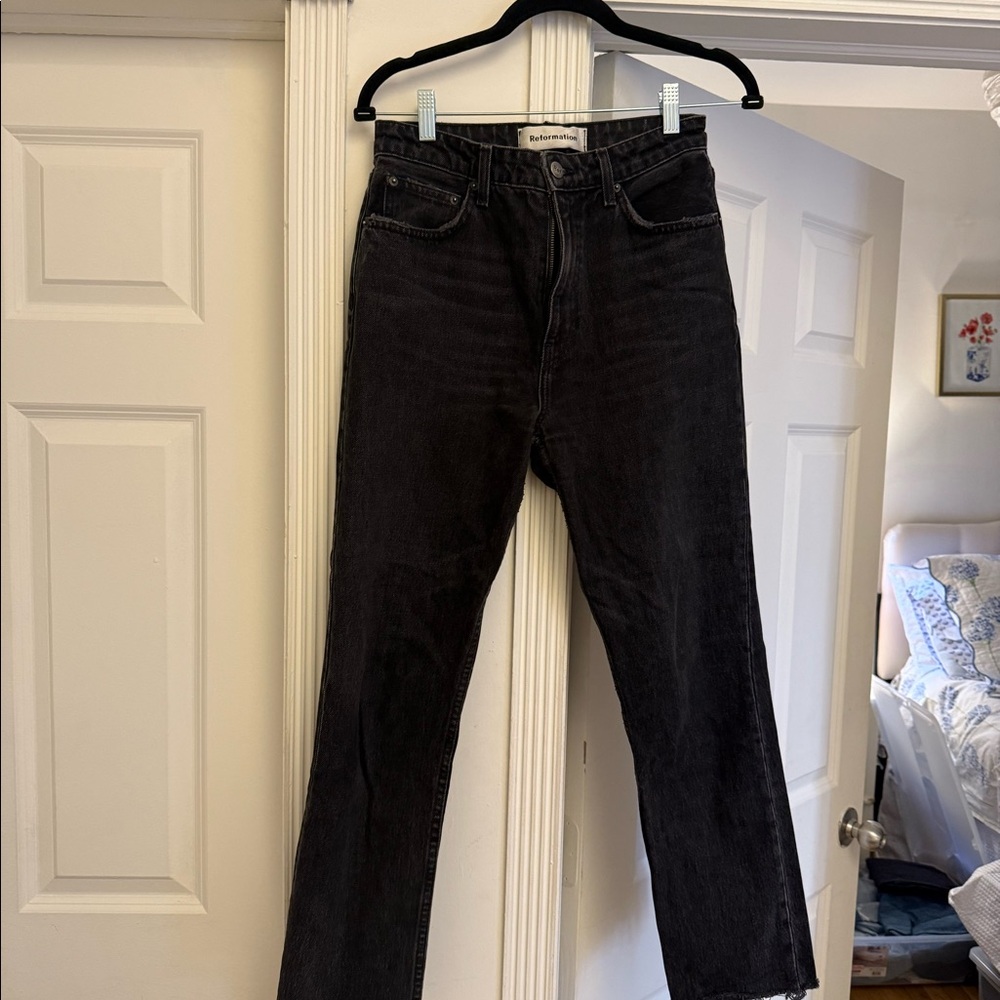 Reformation Cropped Jeans